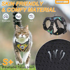 4-Point Escape-Proof Cat Harness