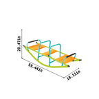 Kids Seesaw Plastic Seat Playground Equipment