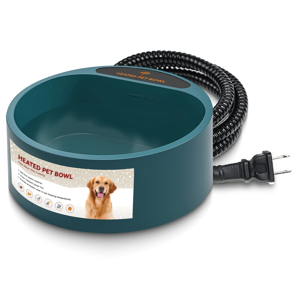 Heated Water Bowl for Dog Cat 74.4OZ