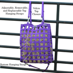 4-Sided Slow Feeder Horse Hay Bag