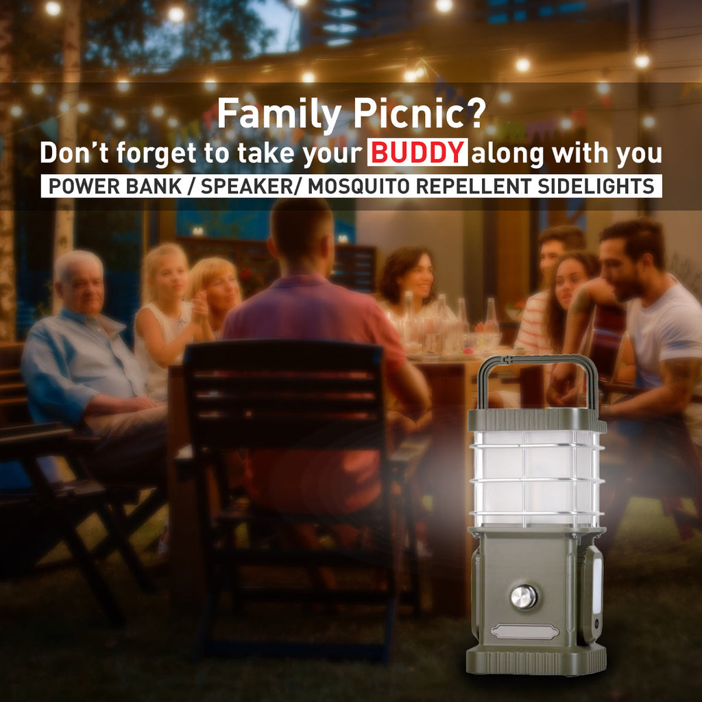 TRU De-LIGHT BUDDY Dimmable Lamp / Power Bank