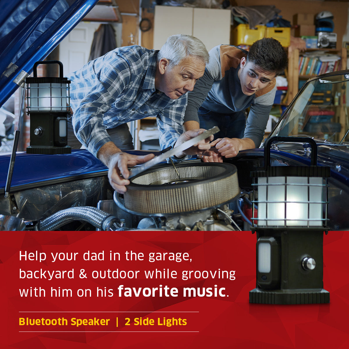 TRU De-LIGHT BUDDY Dimmable Lamp / Power Bank