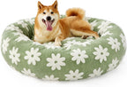 LE SURE Donut Dog Bed – 7 Sizes, 5 Patterns