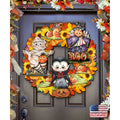 Halloween Holiday Door Wreath