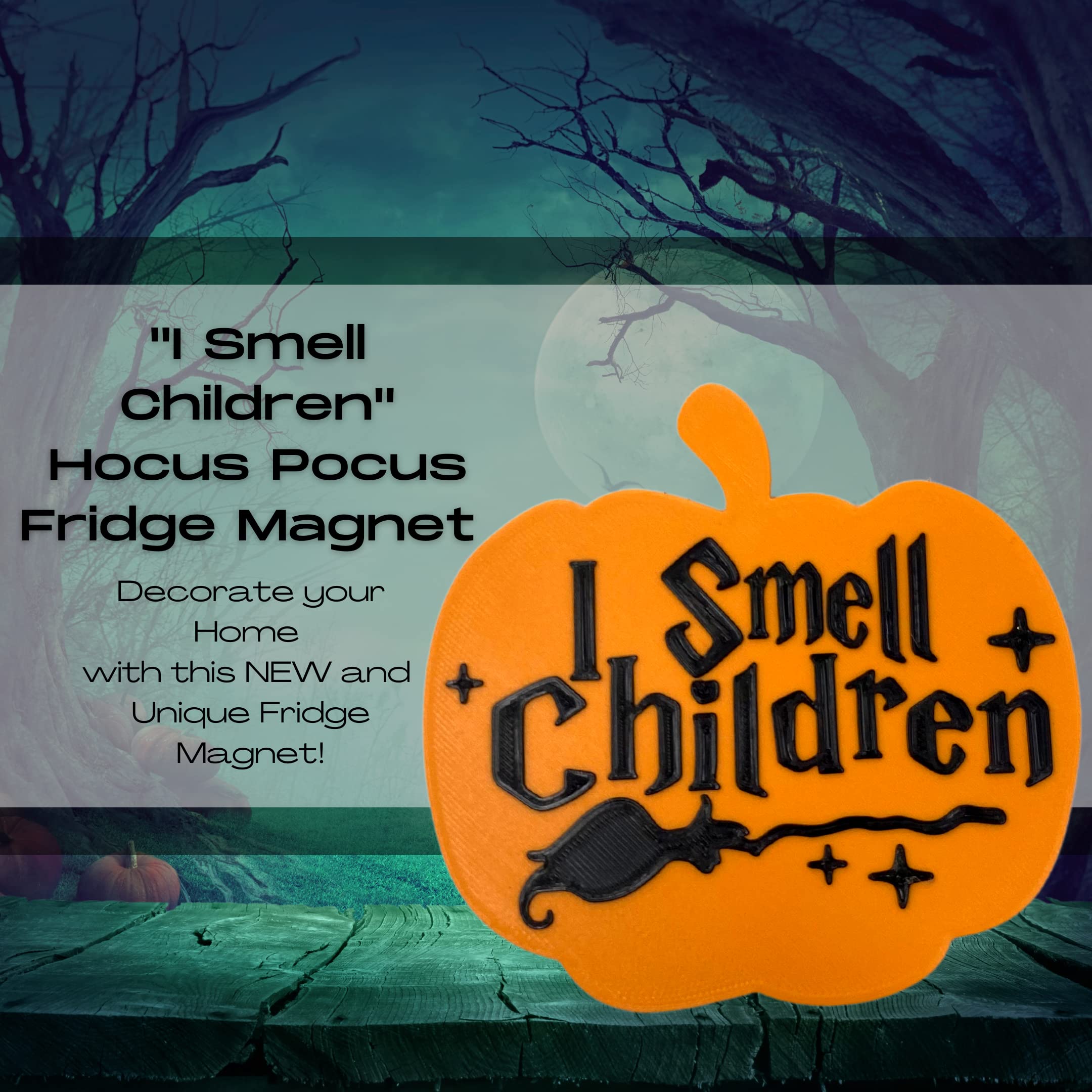 Pumpkin Fridge Magnet