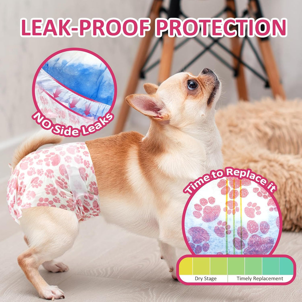 Female Dog Diapers 48 Count