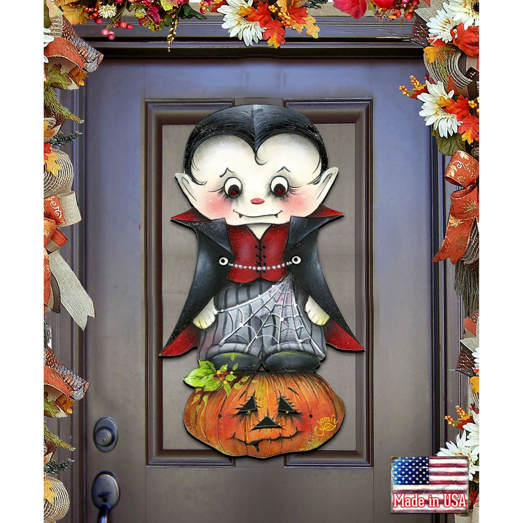 Dracula Halloween Door Decor