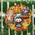 Halloween Holiday Door Wreath