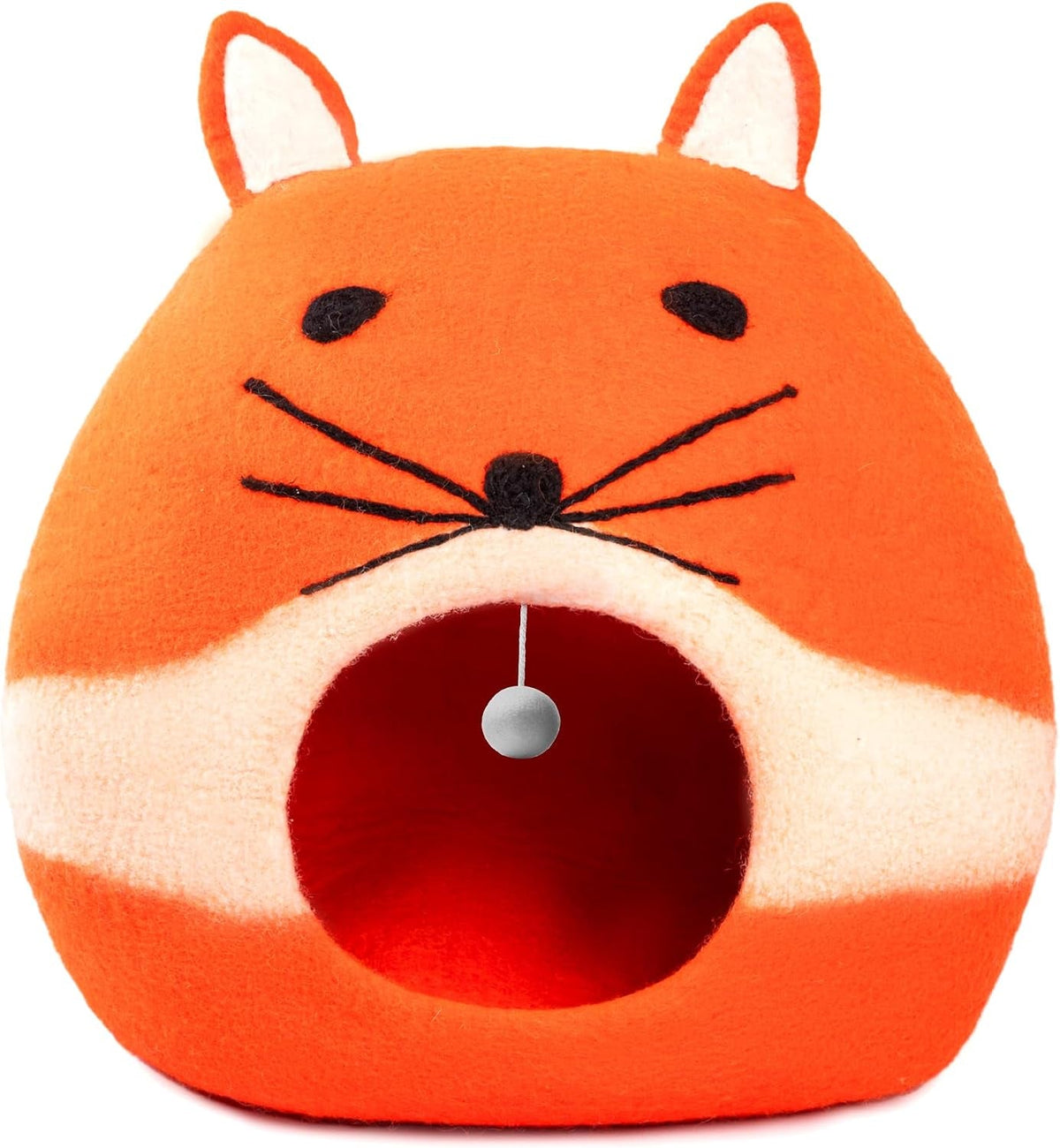 Merino Wool Cat Cave – Handmade Hideaway, 20 Styles