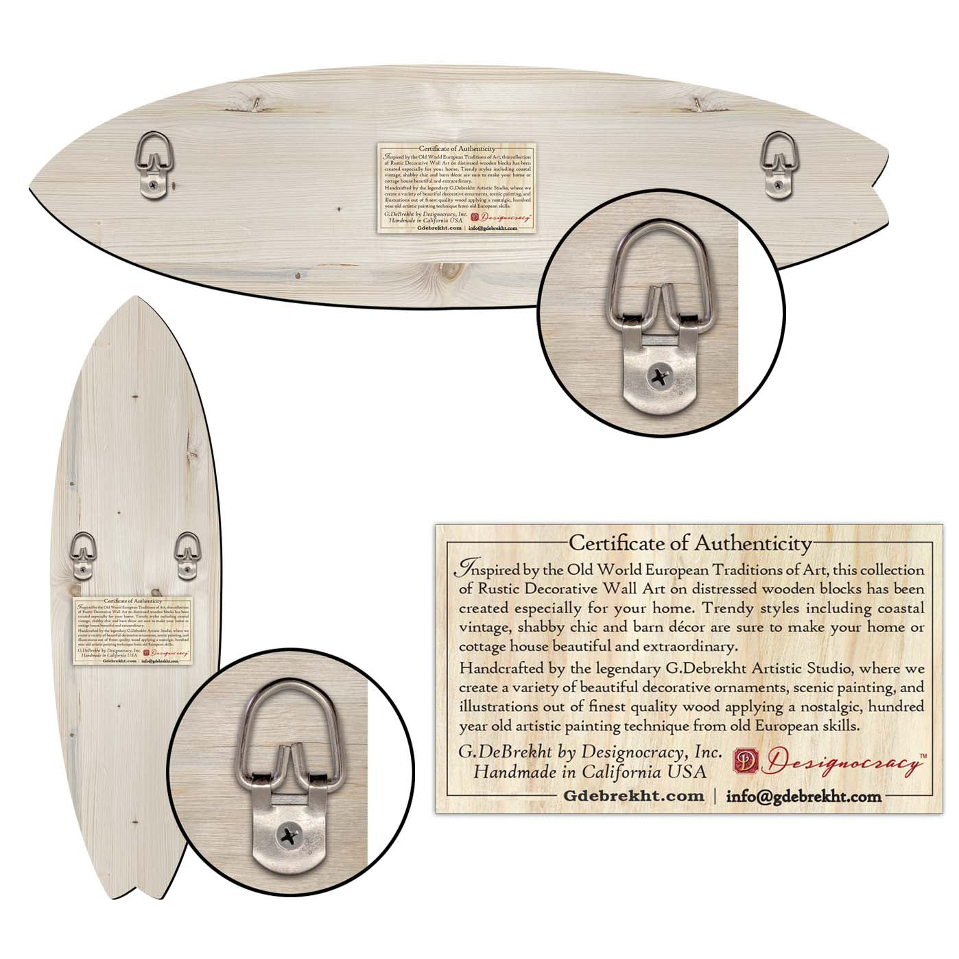 Tiki Bar Surfboard Wall Art