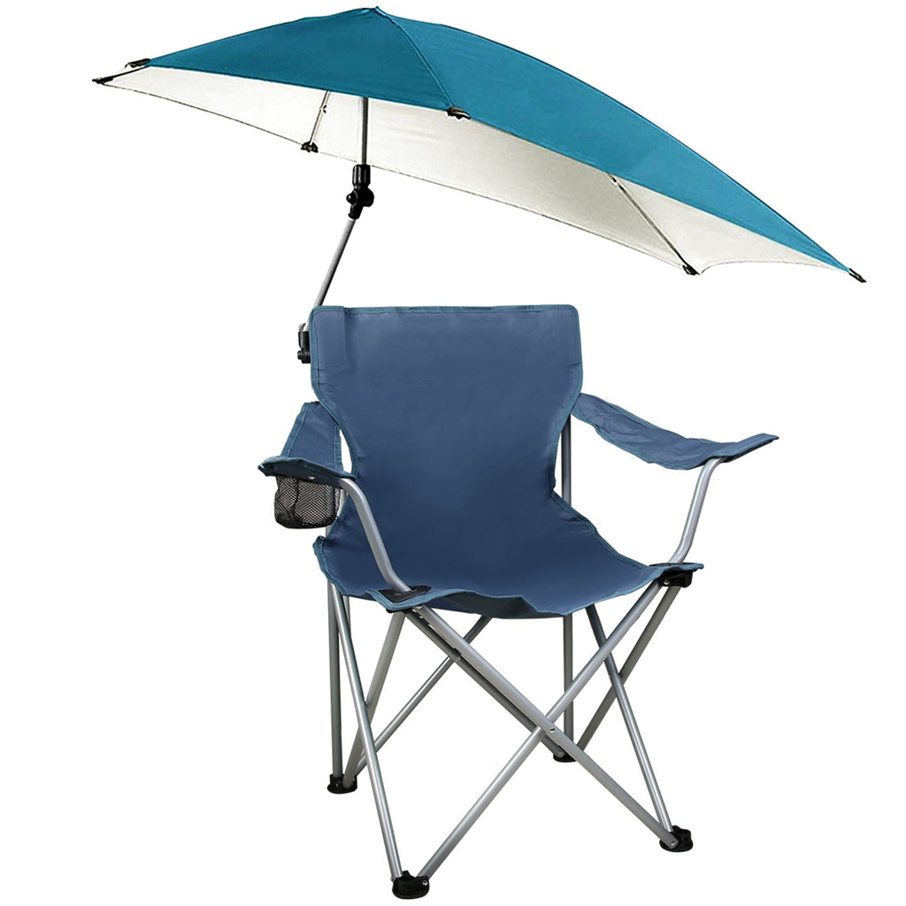 Beach Chair with Detachable Umbrella