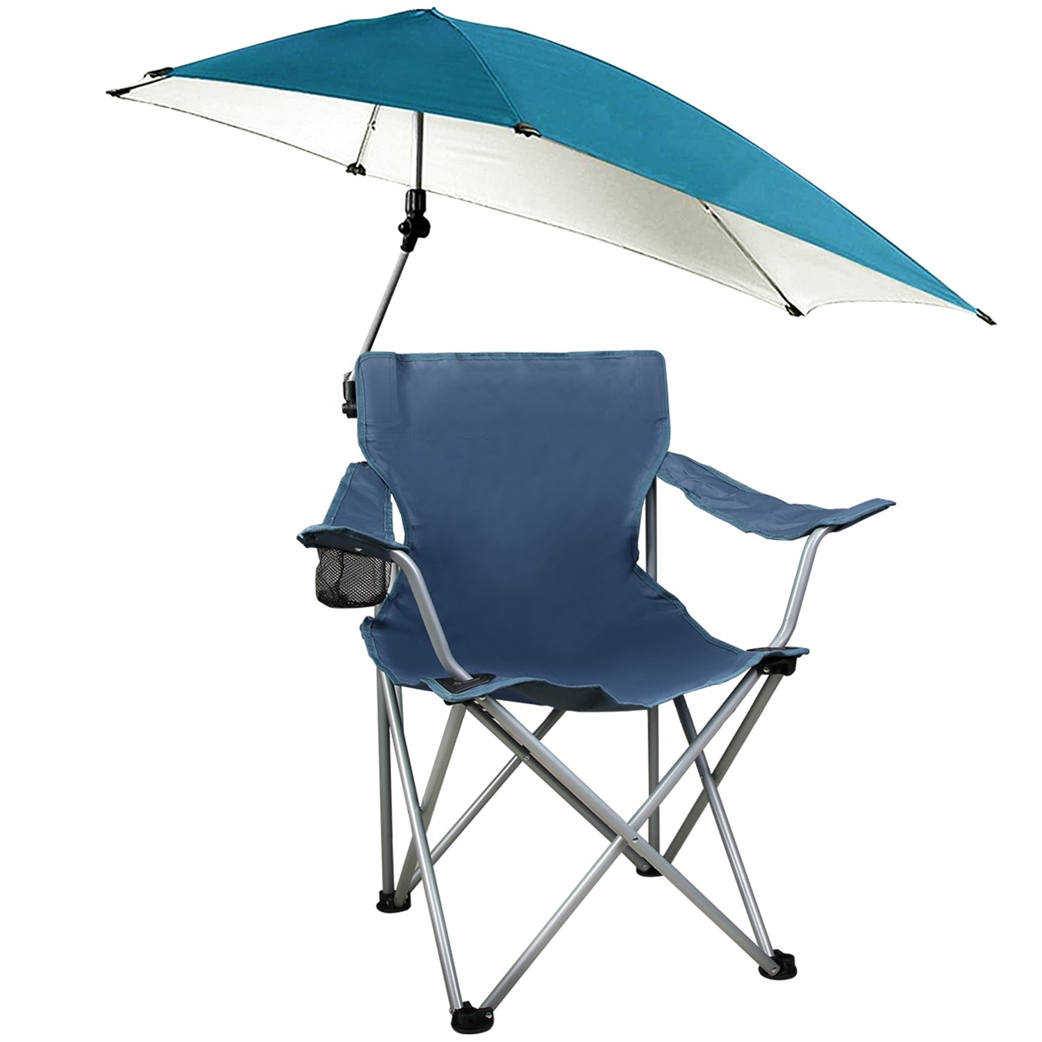 Beach Chair with Detachable Umbrella