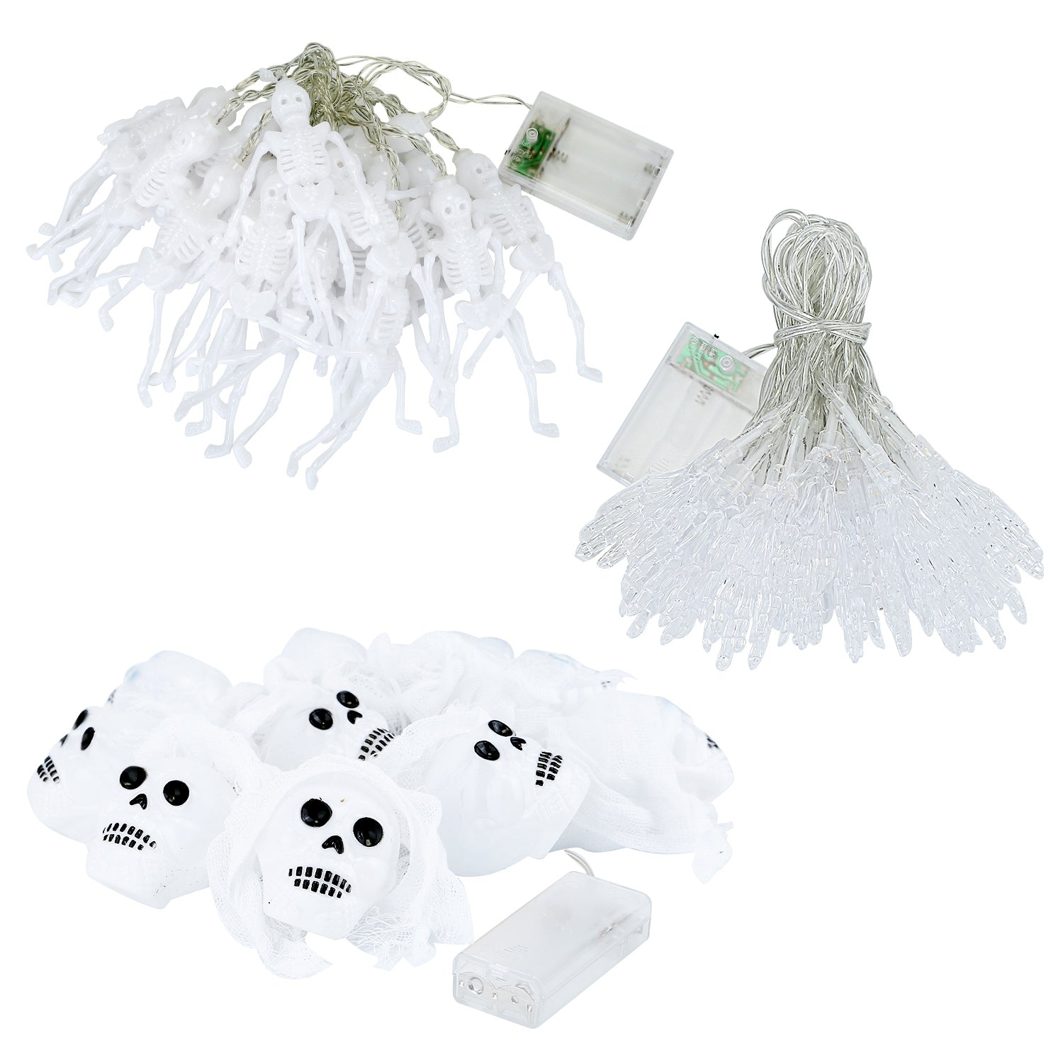 3Pcs Halloween Light Decorations