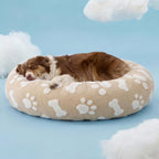 LE SURE Donut Dog Bed – 7 Sizes, 5 Patterns