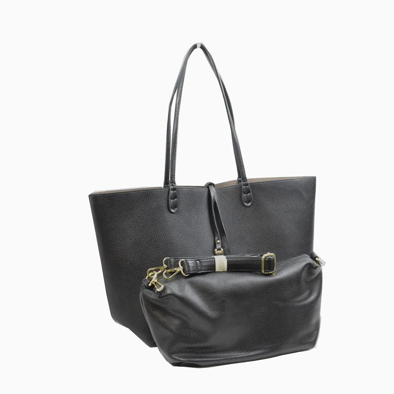 Kendra Reversible Vegan Leather Tote