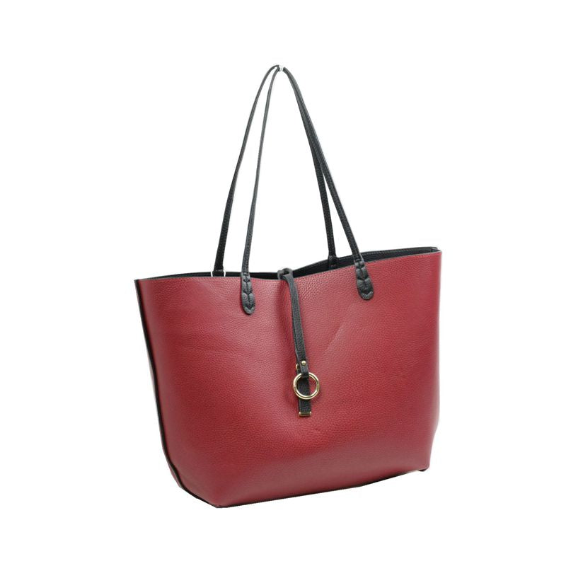 Kendra Reversible Vegan Leather Tote