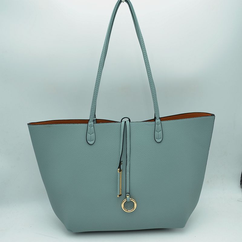 Kendra Reversible Vegan Leather Tote