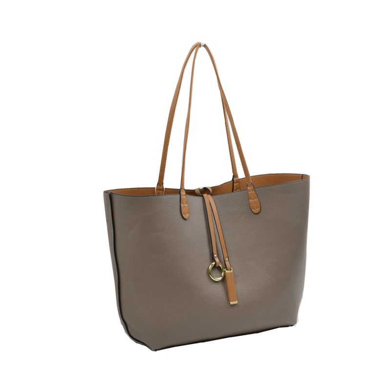Kendra Reversible Vegan Leather Tote