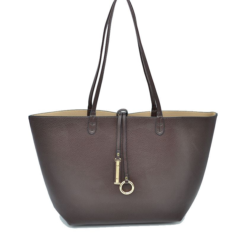 Kendra Reversible Vegan Leather Tote