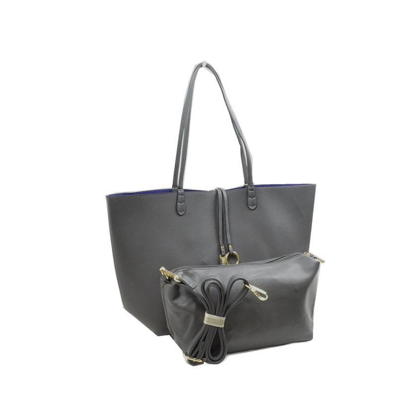 Kendra Reversible Vegan Leather Tote