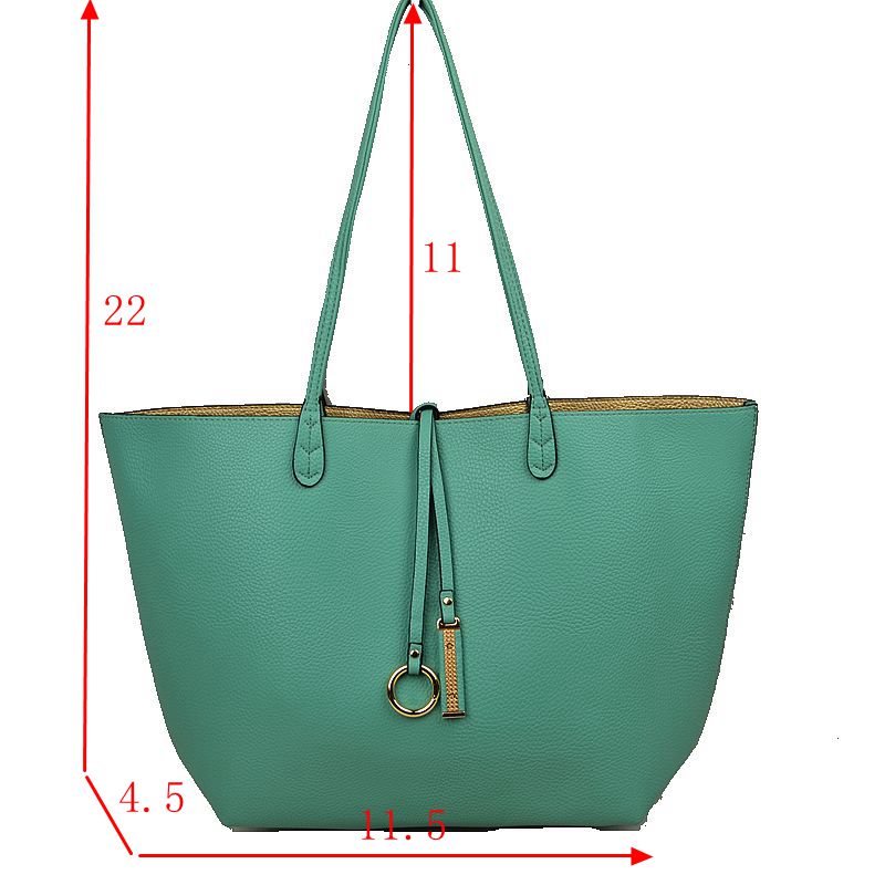 Kendra Reversible Vegan Leather Tote
