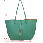 Kendra Reversible Vegan Leather Tote