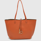 Kendra Reversible Vegan Leather Tote