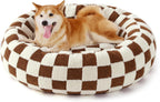 LE SURE Donut Dog Bed – 7 Sizes, 5 Patterns