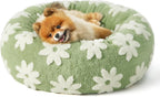 LE SURE Donut Dog Bed – 7 Sizes, 5 Patterns