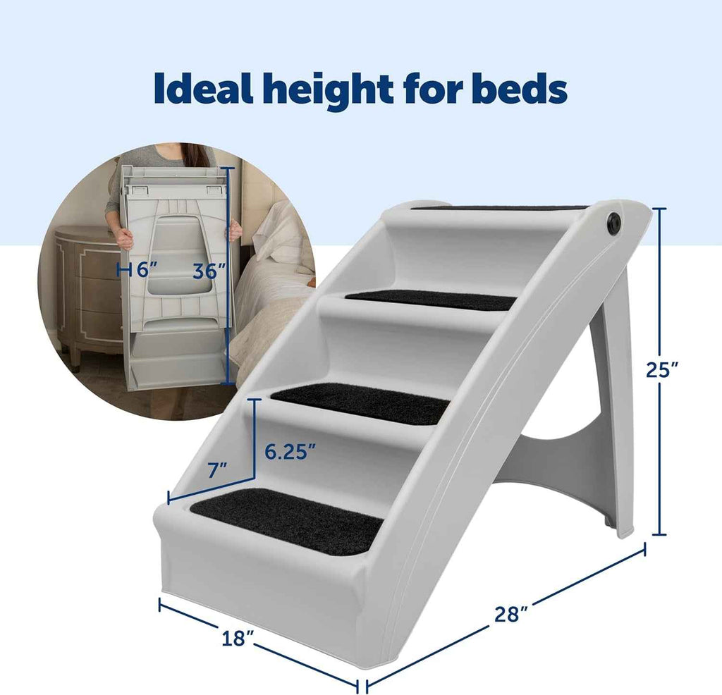 Dog Stairs for Bed Foldable