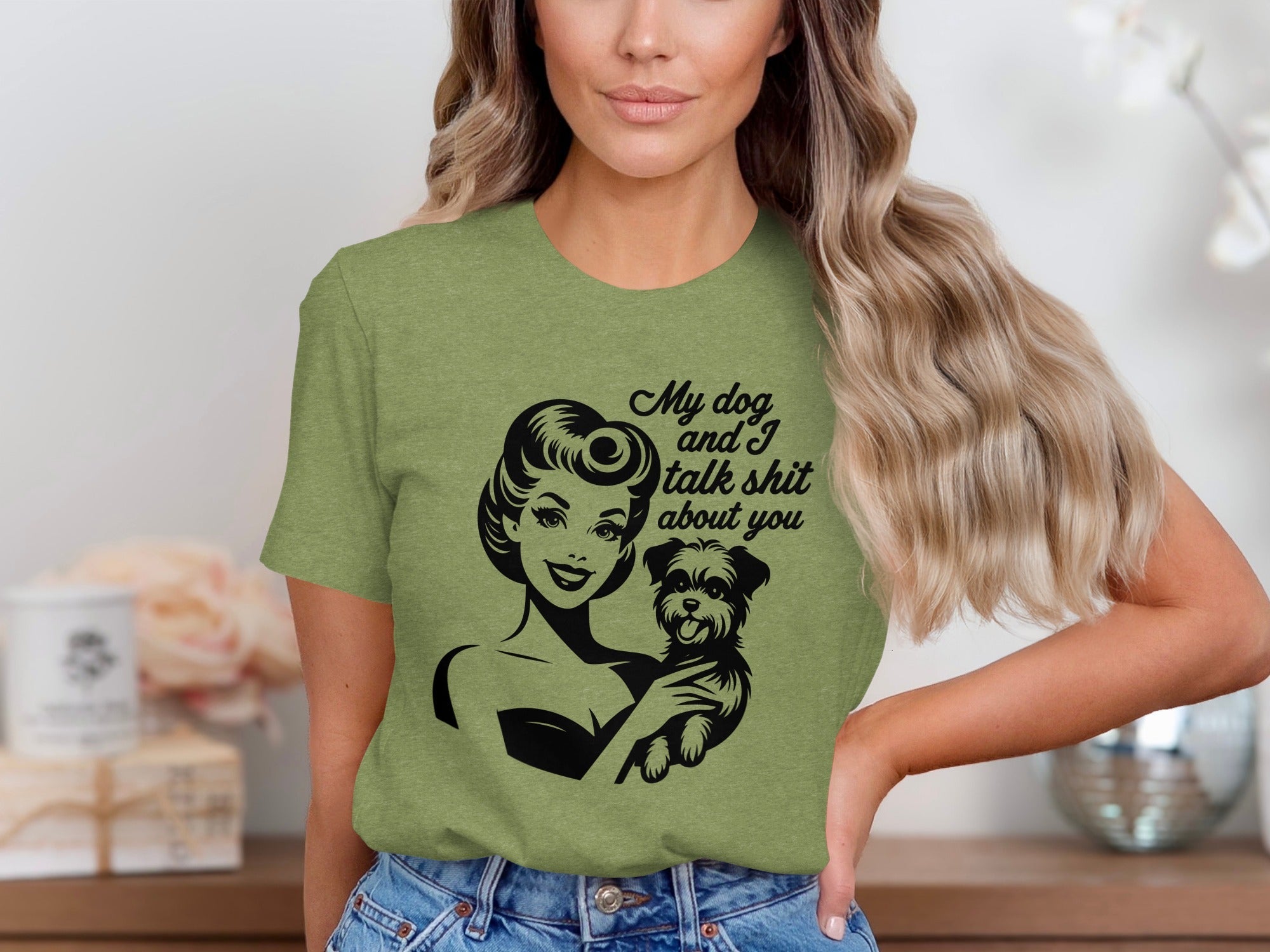 My Dog and I Talk Shit About You Cute Pet Owner T-Shirt