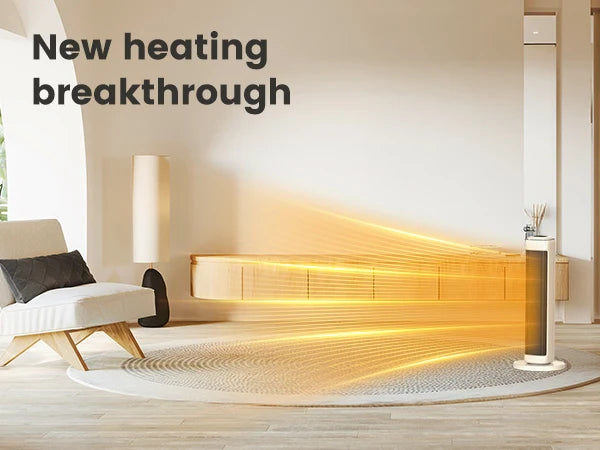 25"  Ceramic Tower Heater for Indoor Use Large Room