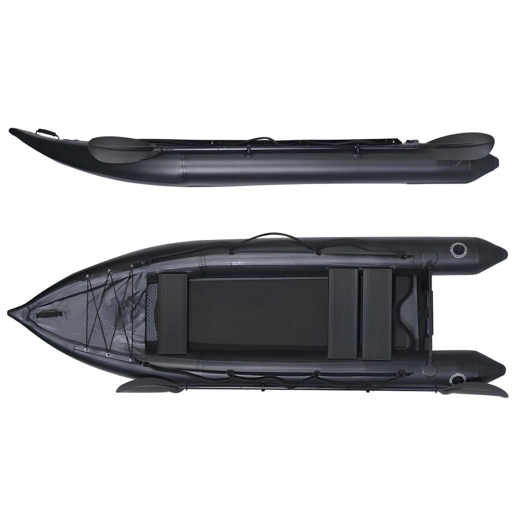 2 Person Inflatable Fishing Kayak PVC Boat