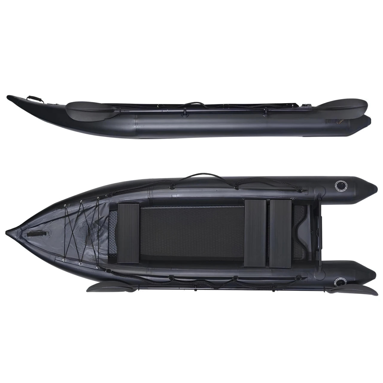2 Person Inflatable Fishing Kayak PVC Boat