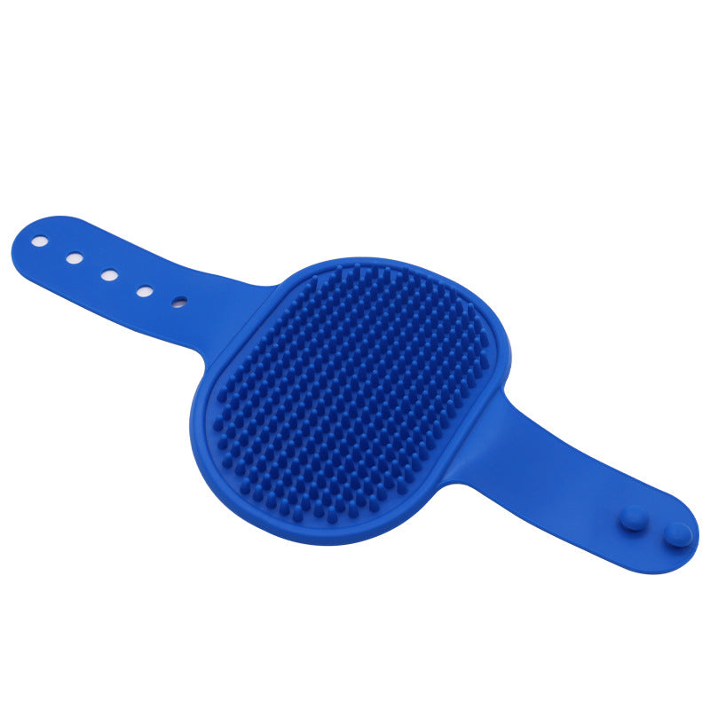Soft Rubber Pet Bath Silicone Comb