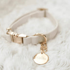 Fur Elise Elise Collar & Leash Set - Bone