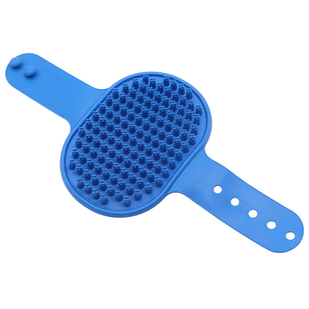 Soft Rubber Pet Bath Silicone Comb