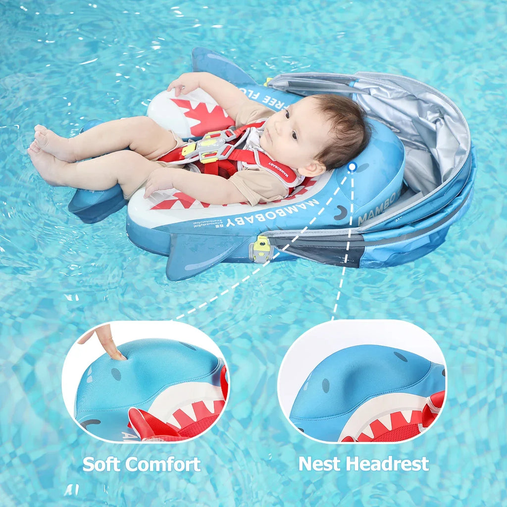 Float Infant With Parasol Beach Toys