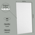48x24x0.7 Sound Proof Wall Panels