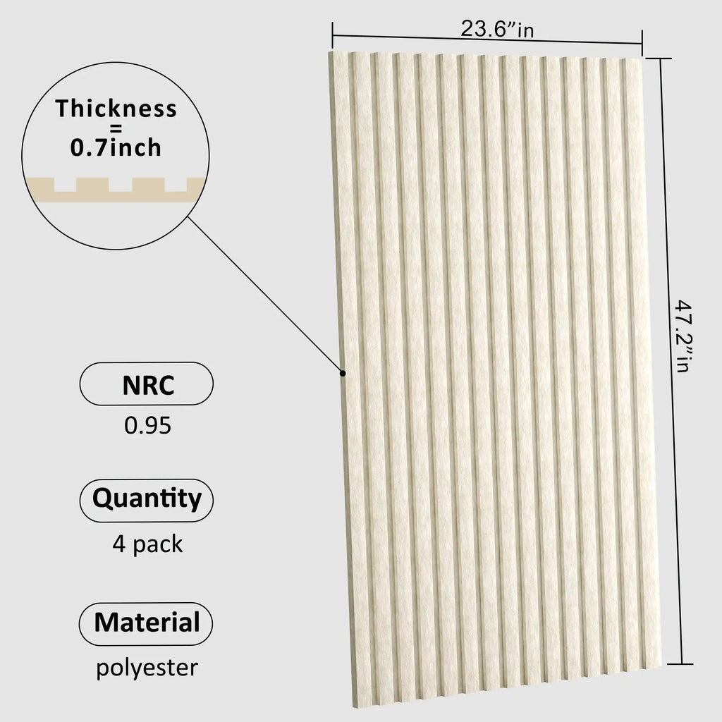 48x24x0.7 Sound Proof Wall Panels