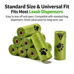 Eco-Friendly Dog Poop Bags Leak-Proof