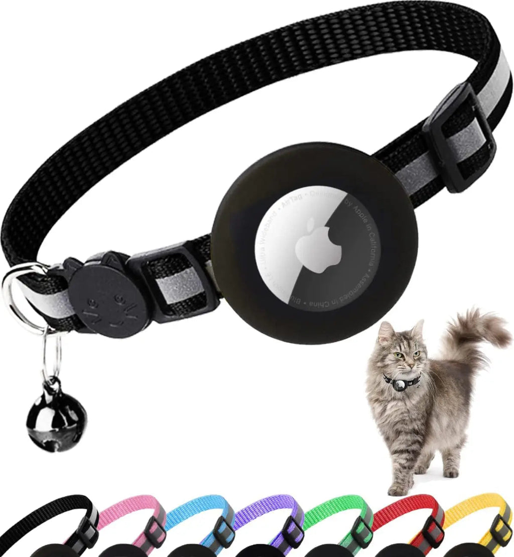 AirTag Cat Collar – Secure & Stylish