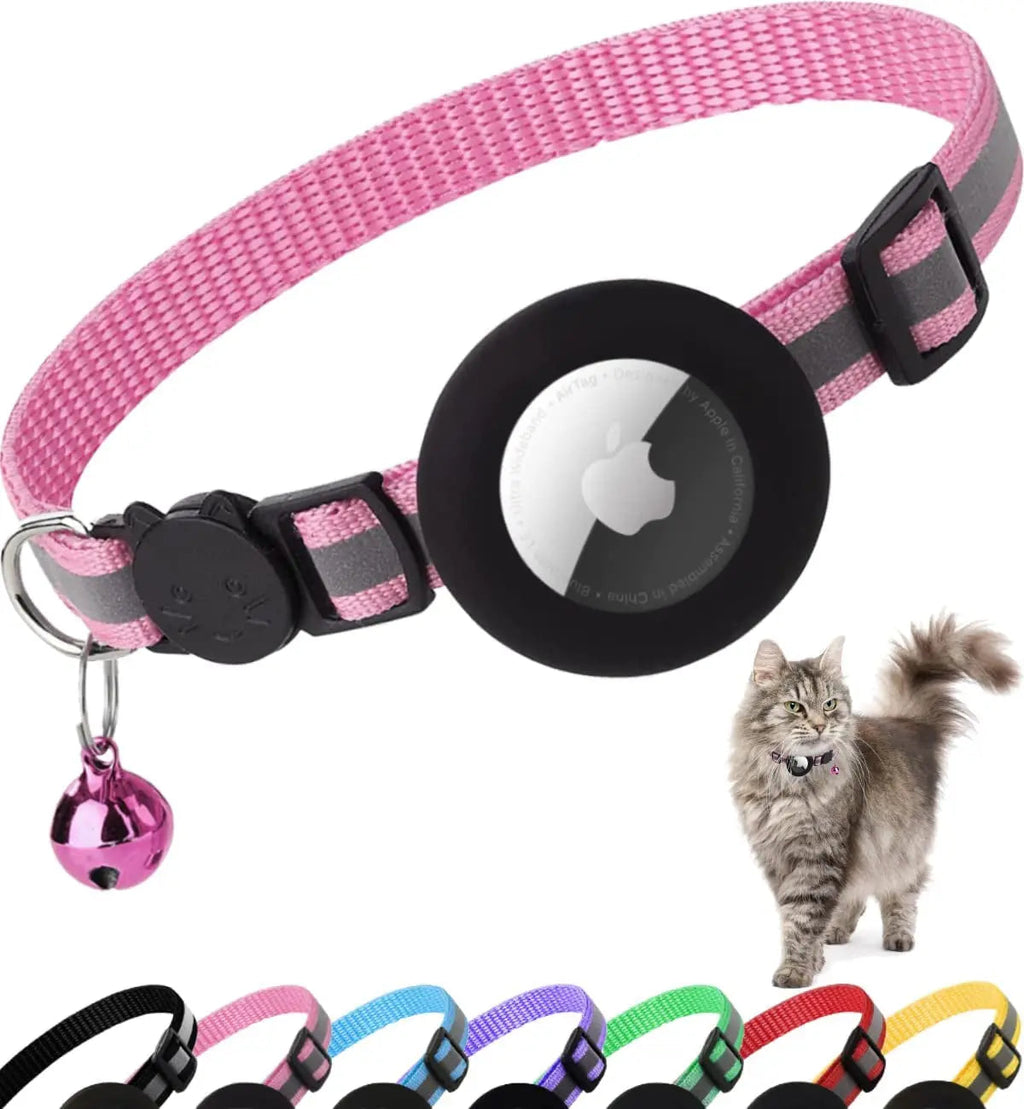 AirTag Cat Collar – Secure & Stylish