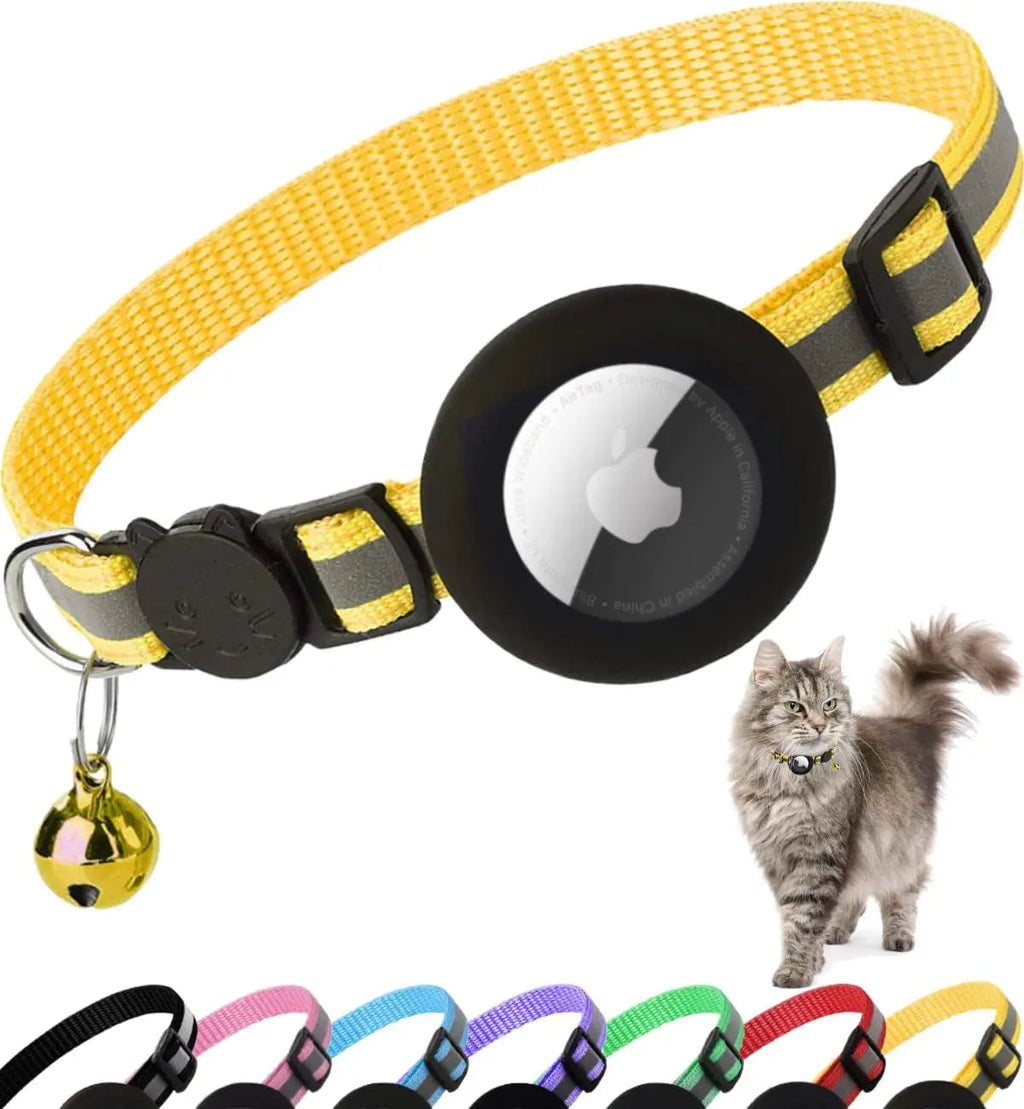 AirTag Cat Collar – Secure & Stylish