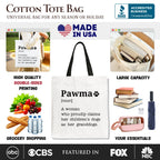 Pawma  Canvas Tote Ba