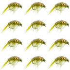 Olive Beaded Shrimp Scud Pattern