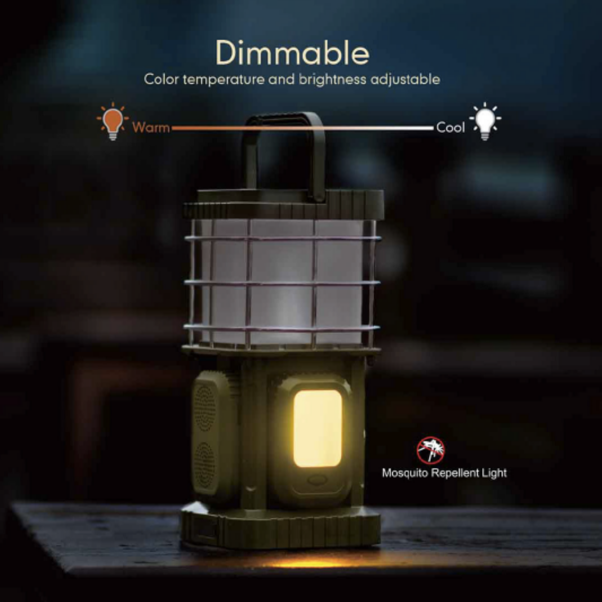 TRU De-LIGHT BUDDY Dimmable Lamp / Power Bank