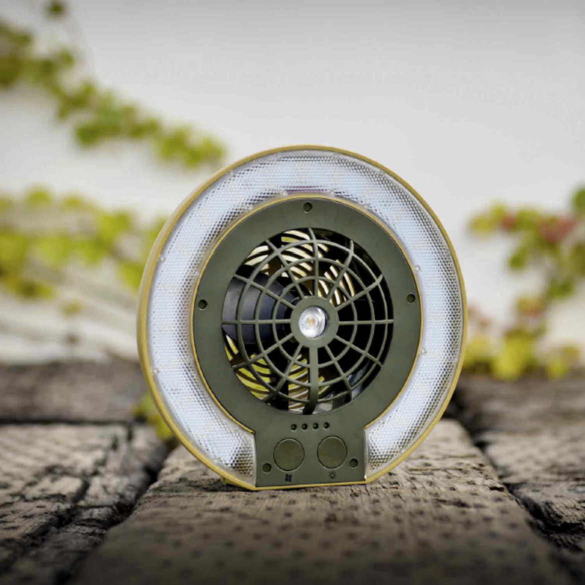 TRU De-LIGHT LiteBreeze LED Disc Fan