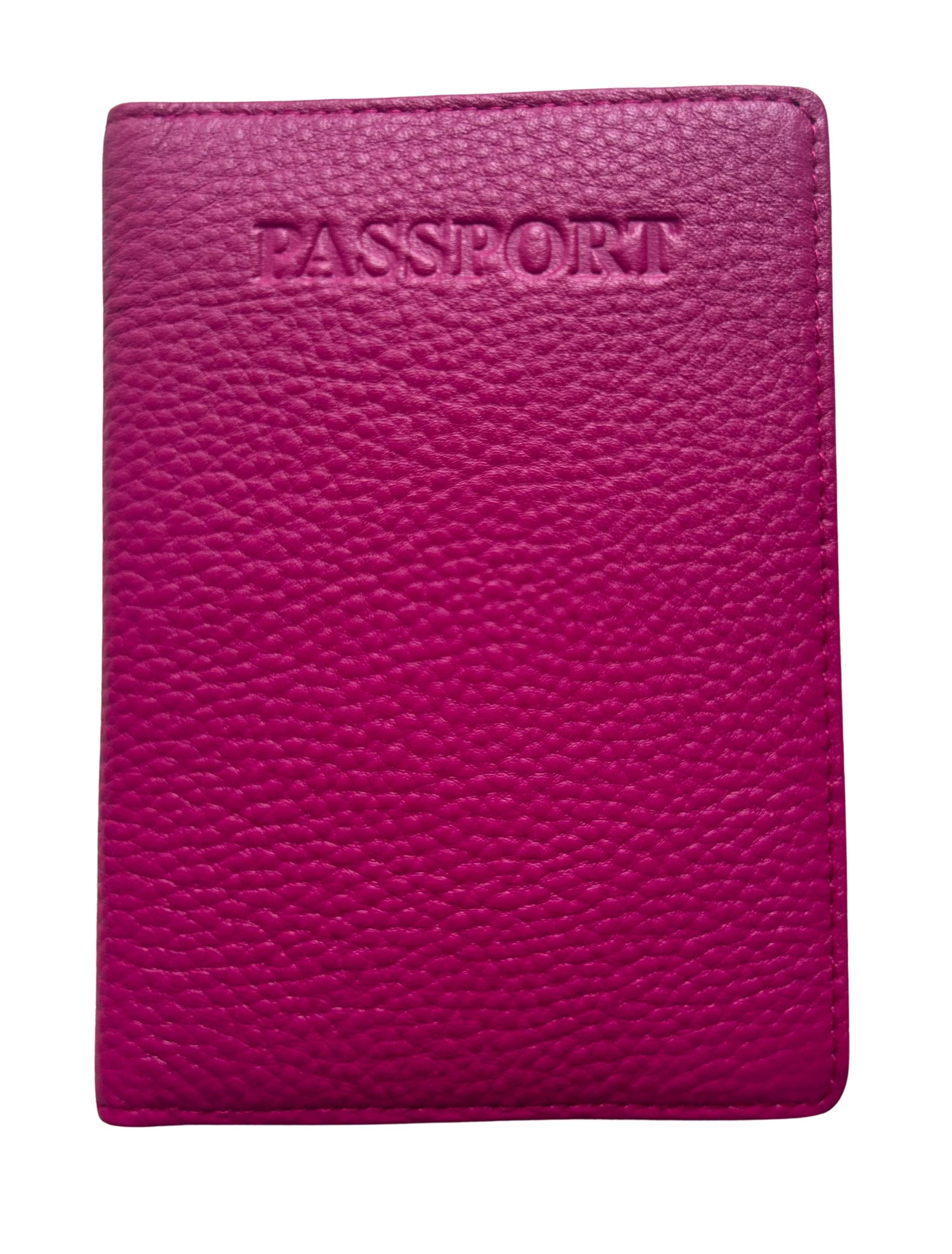 Full-Grain Leather Passport Cover
