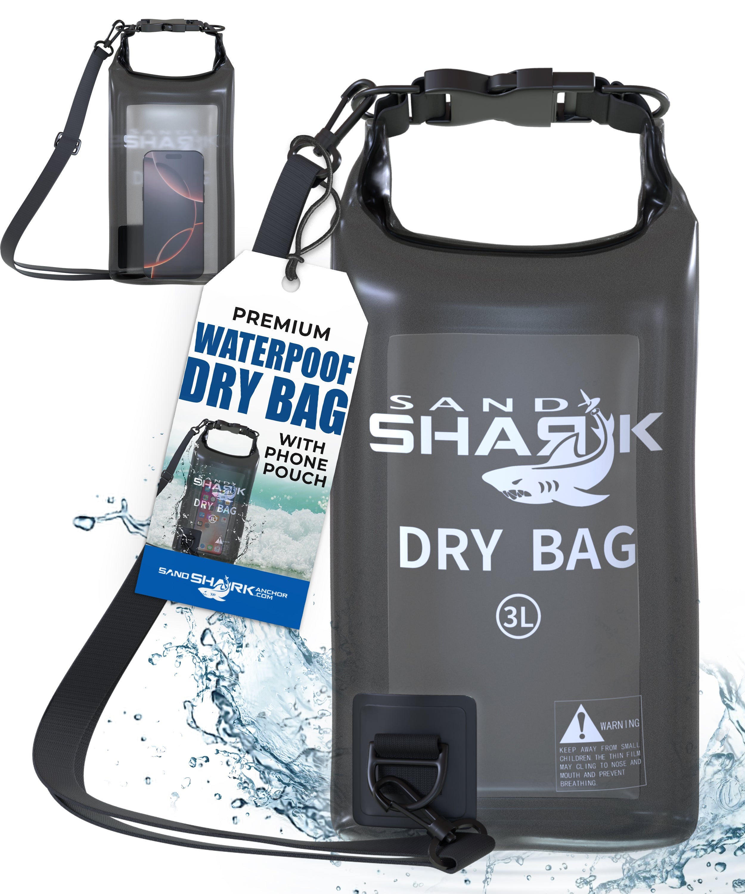 Waterproof Dry Bag – With Phone Case